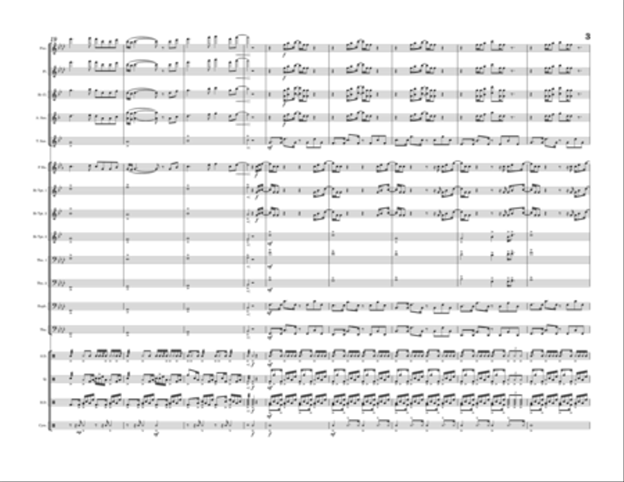 Pray For Me Pray For Me Marching Band scores gallery preview page 3