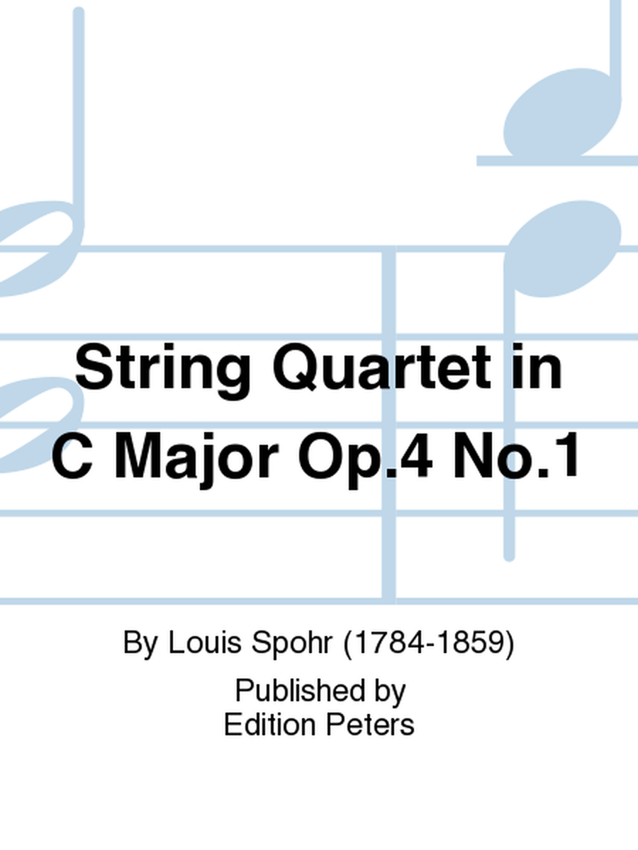 String Quartet in C Major Op. 4 No. 1