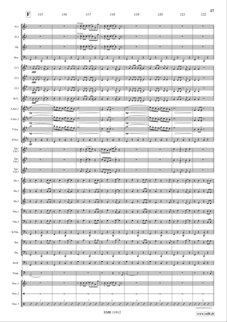 La Dolce Vita Concert Band scores gallery preview page 18