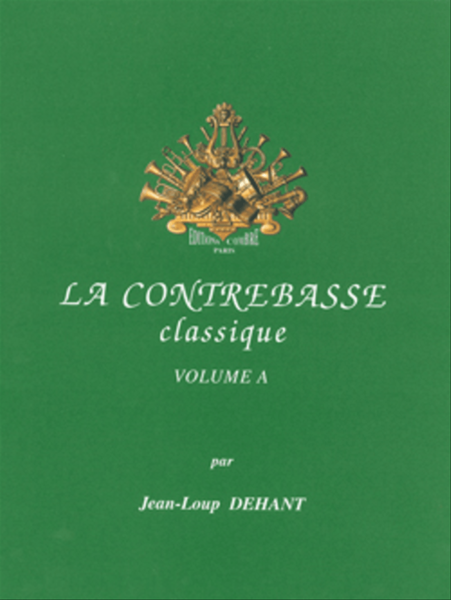 La Contrebasse classique - Volume A Double Bass scores gallery preview page 1