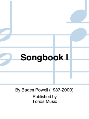 Book cover for Songbook I