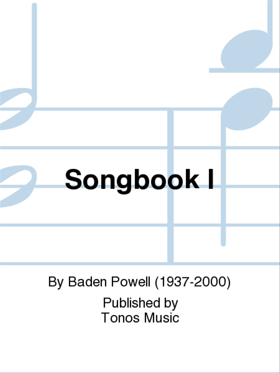 Songbook I Songbook I Guitar scores gallery preview page 1