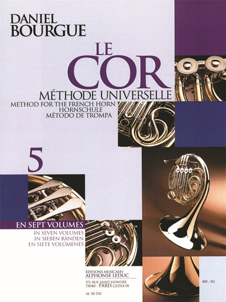 Le Cor, Volume 5 Methode Universelle En 7 Volumes (texte Fr/ang/all/esp)