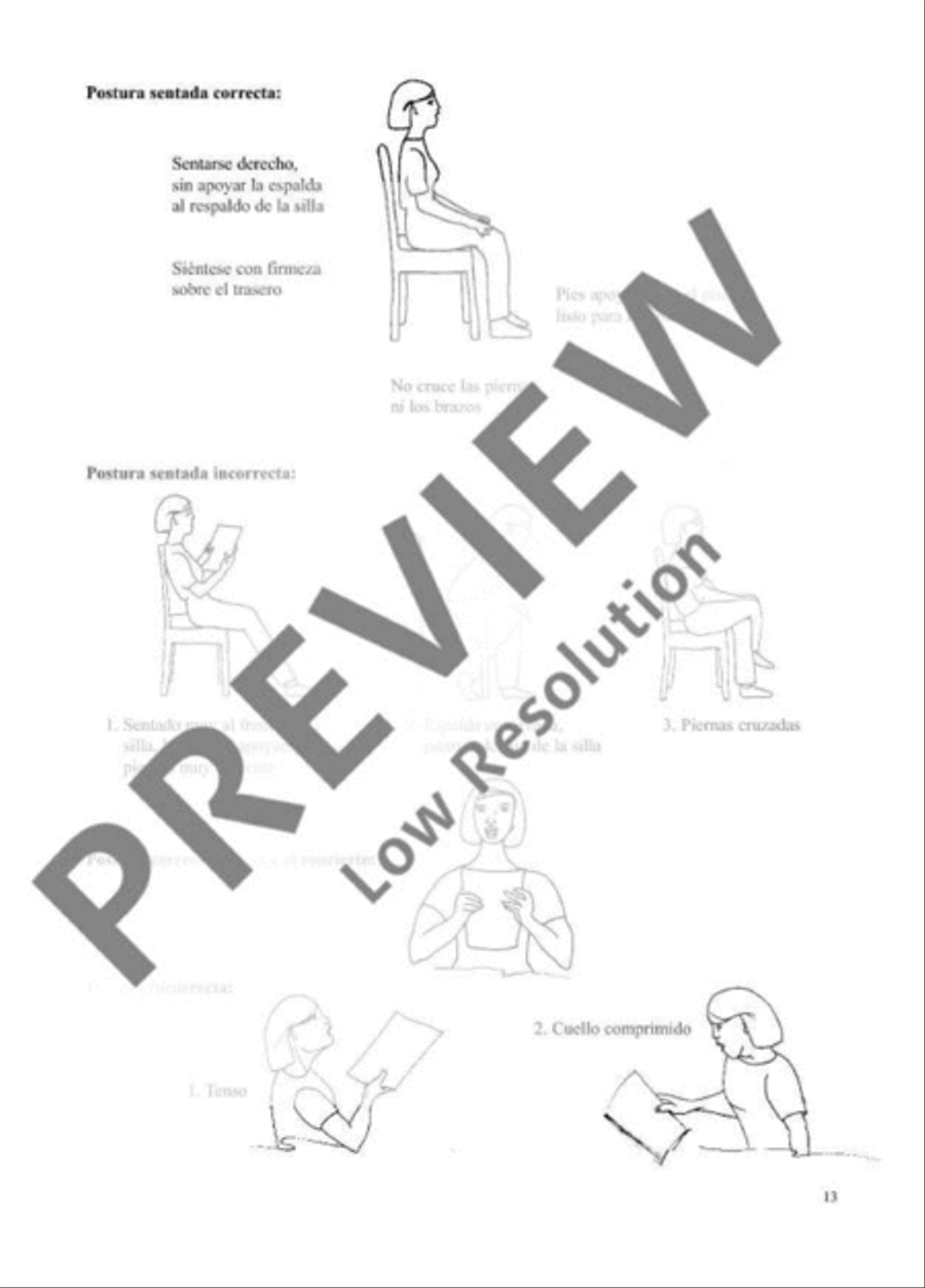 Vocal warm-ups Voice scores gallery preview page 12