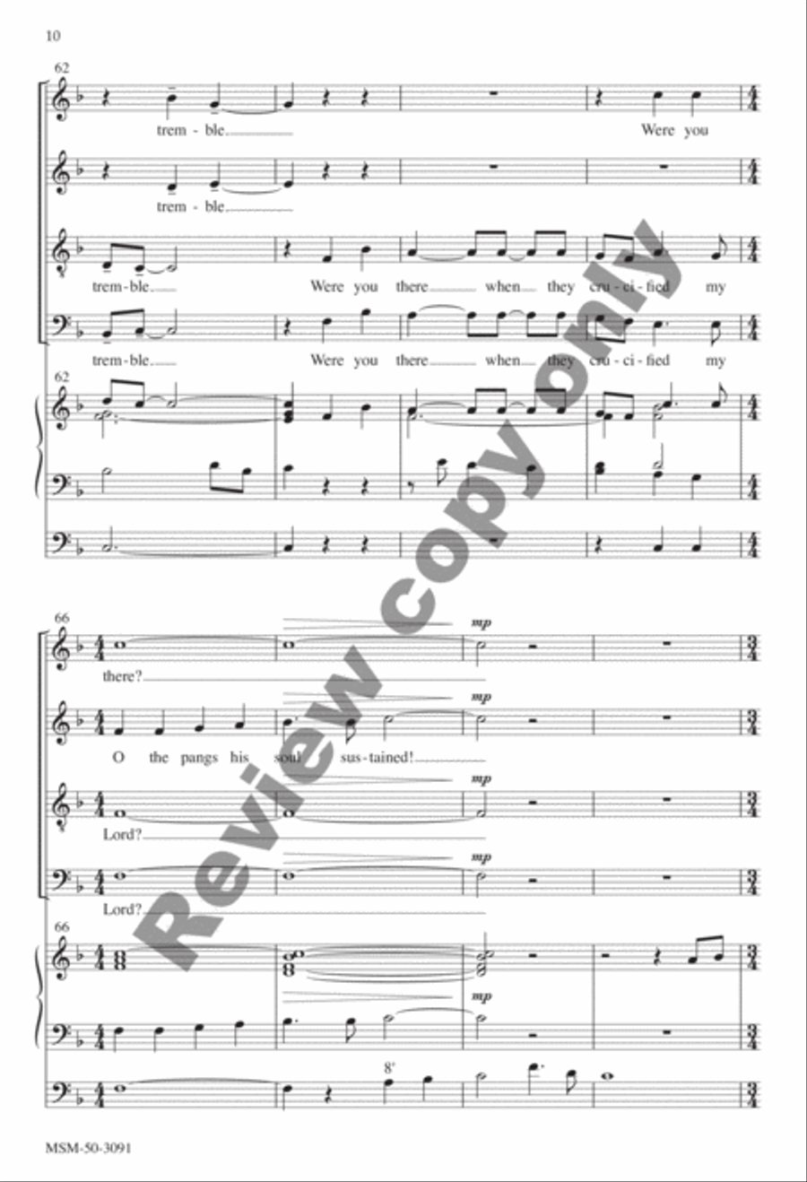 Lenten Meditation Lenten Meditation 4-Part scores gallery preview page 10