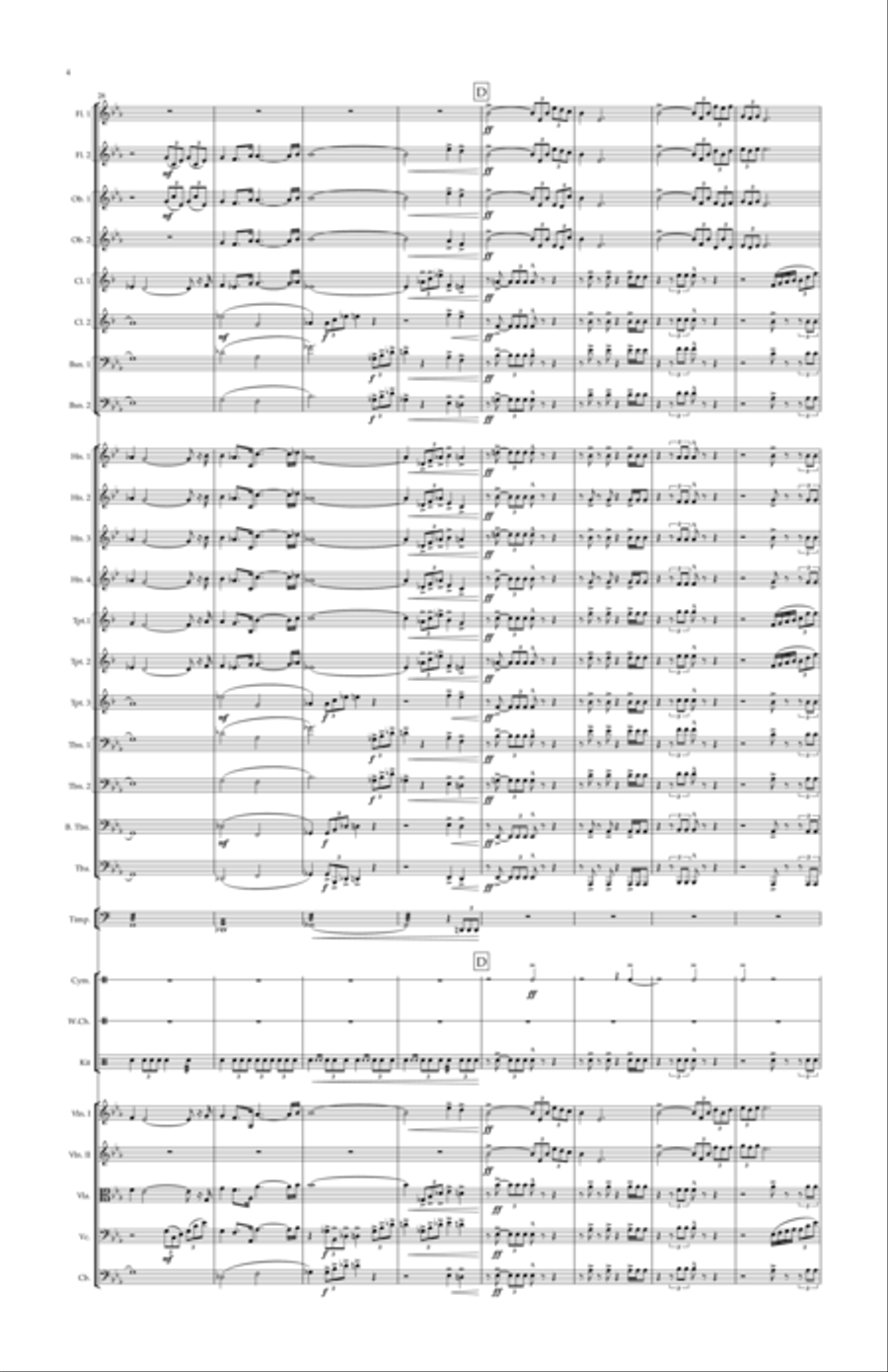 The Last Starfighter Full Orchestra scores gallery preview page 4