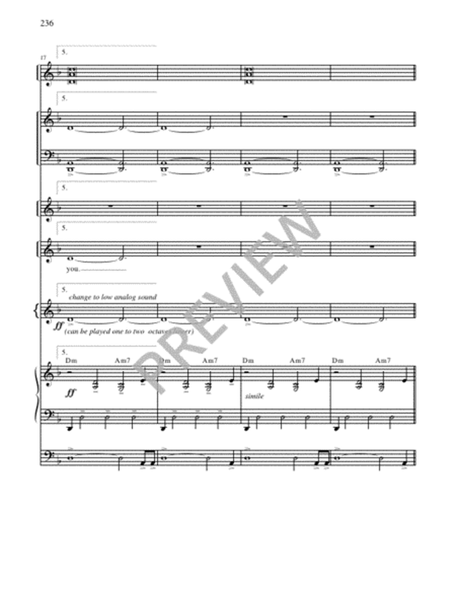 The Song of Mark - Full Score