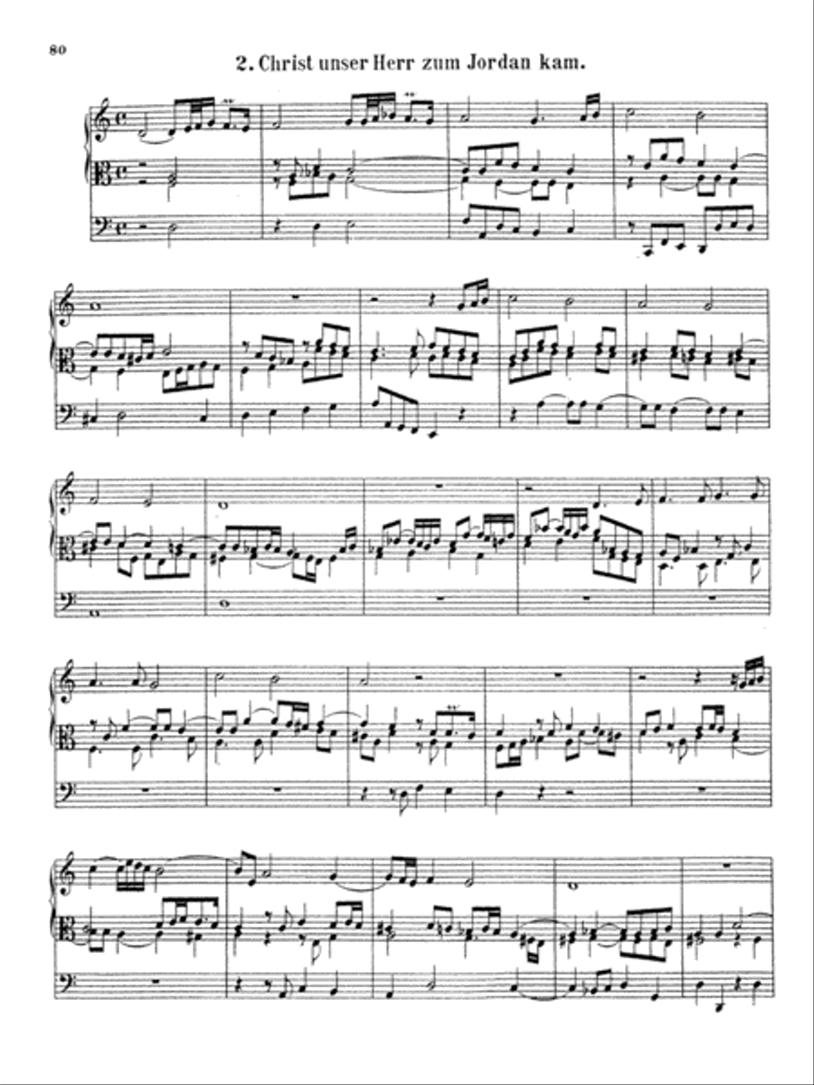 Buxtehude: Organ Works, Volume IV Organ scores gallery preview page 1