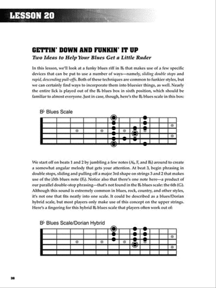 Stretchin' the Blues Stretchin' the Blues Electric Guitar scores gallery preview page 7