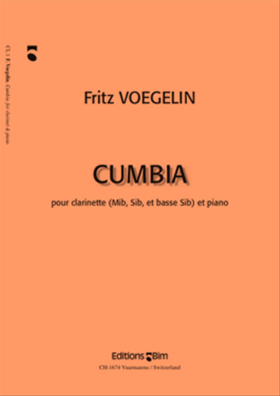 Cumbia Clarinet Solo scores gallery preview page 1
