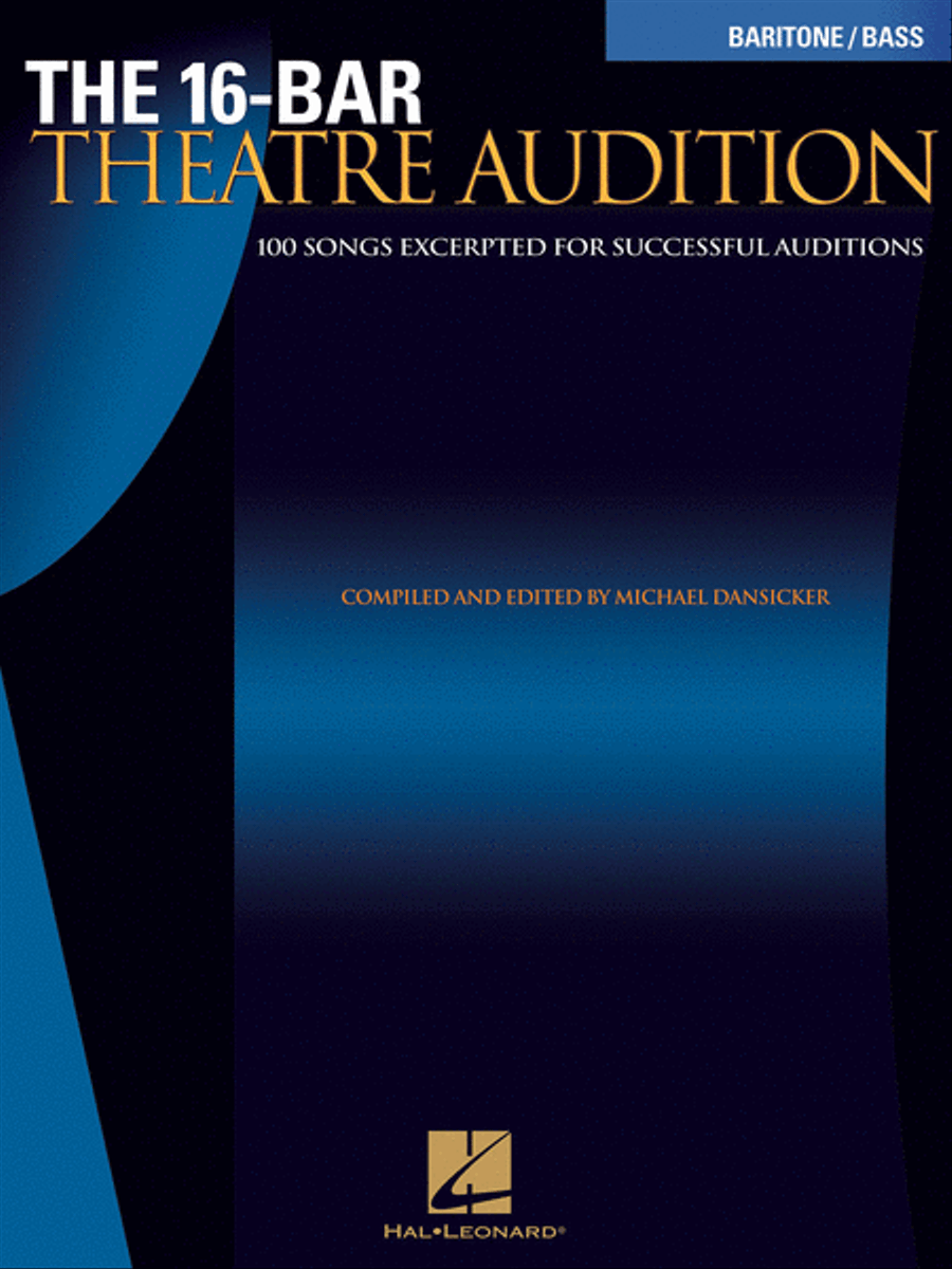 16-Bar Theatre Audition Baritone/Bass Voice scores gallery preview page 1