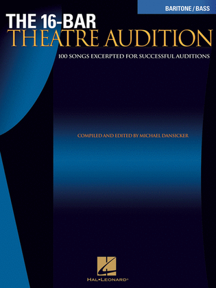 Book cover for 16-Bar Theatre Audition Baritone/Bass