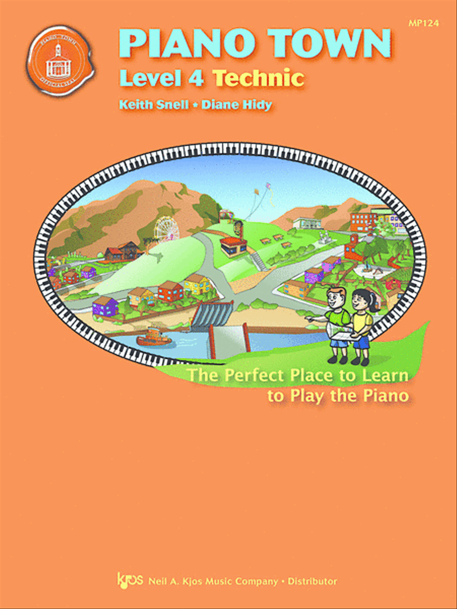 Piano Town, Technic - Level 4 Piano Method scores gallery preview page 1