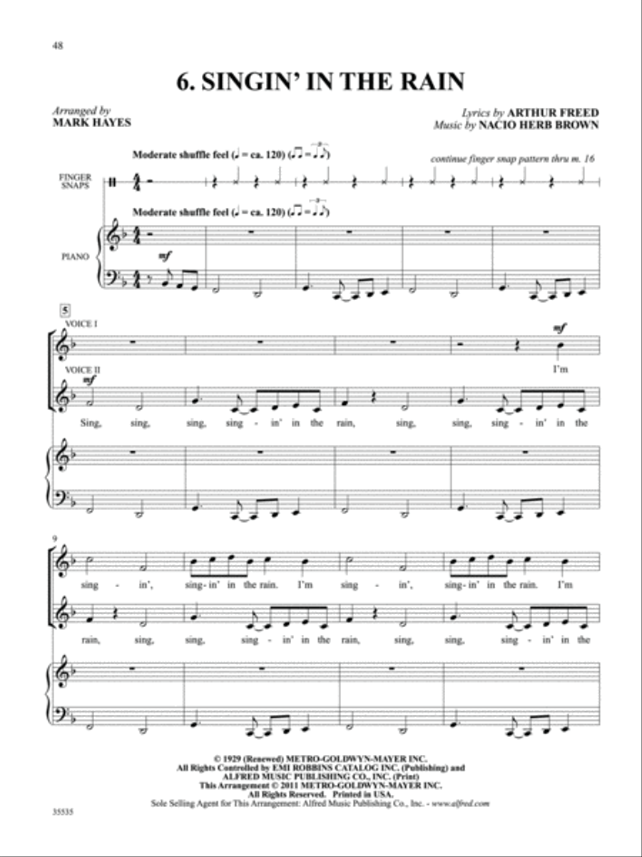 The Mark Hayes Vocal Collection -- Eight Favorite Duets from the Great American Songbook Small Ensemble scores gallery preview page 3