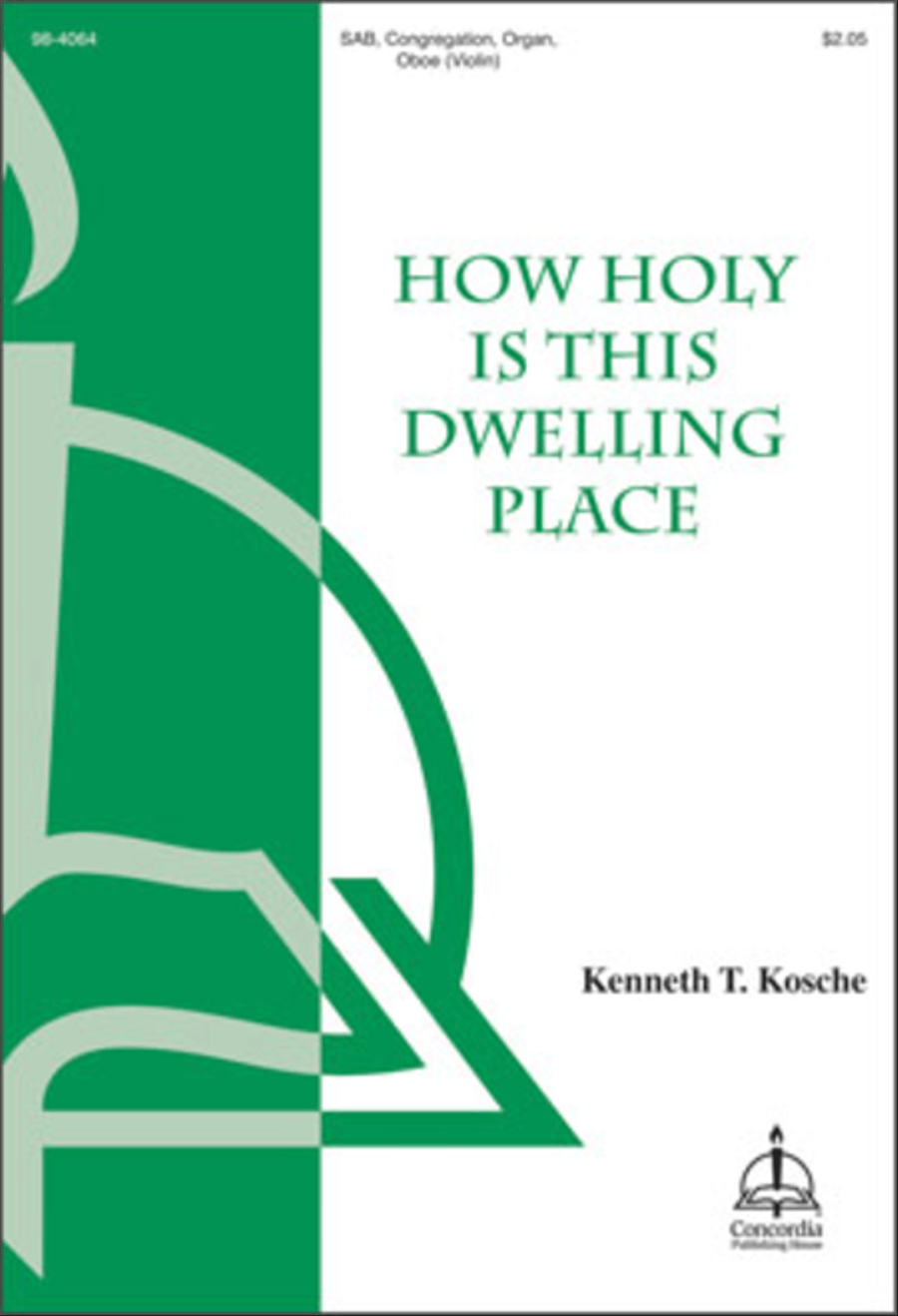 How Holy Is This Dwelling Place 3-Part scores gallery preview page 1