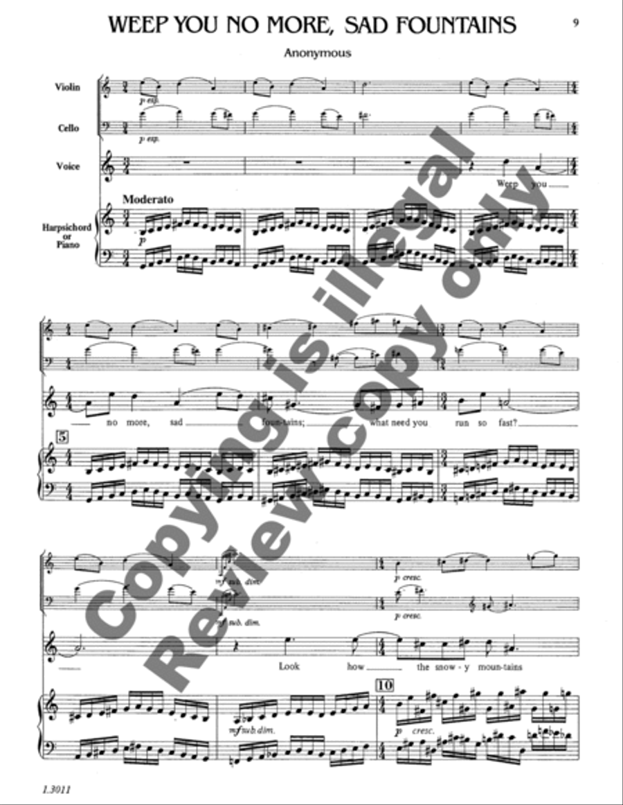 Airs & Fancies Soprano Voice scores gallery preview page 10