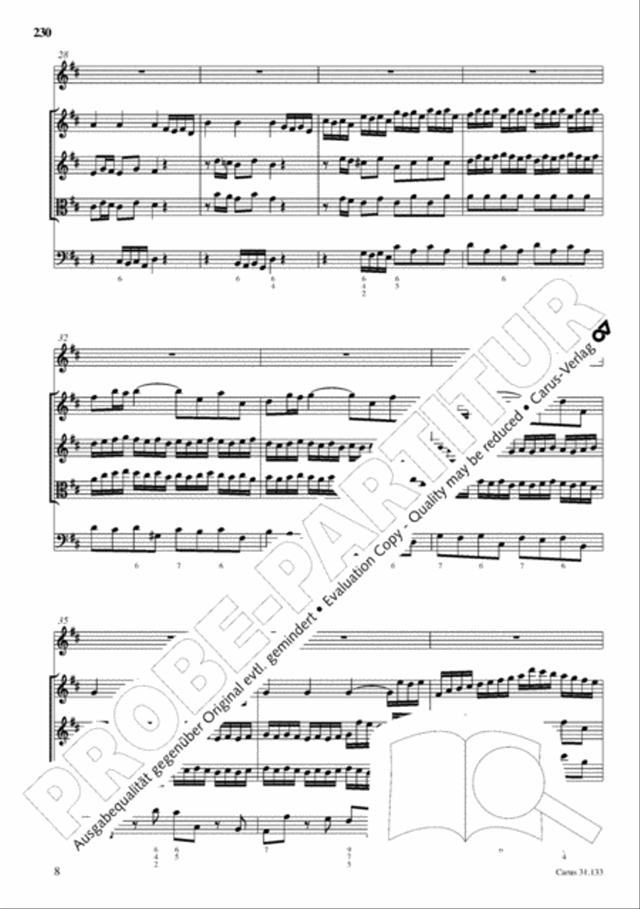 The Complete Sacred Vocal Works (Das geistliche Vokalwerk) Voice scores gallery preview page 231