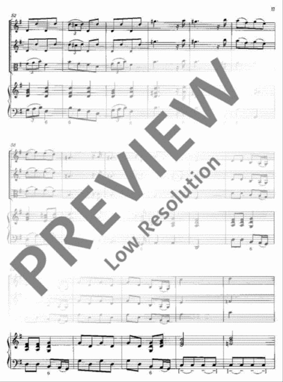 Concerto polonois G Major Basso Continuo scores gallery preview page 18