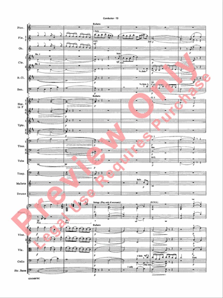 Themes from 007 Full Orchestra scores gallery preview page 16