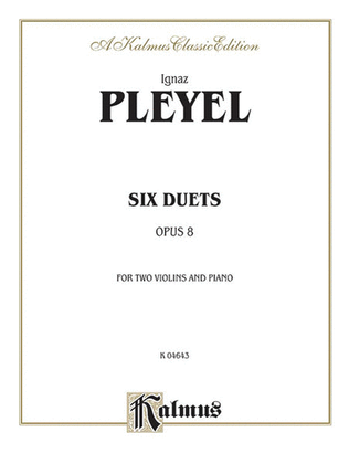 Book cover for Duets, Op. 8