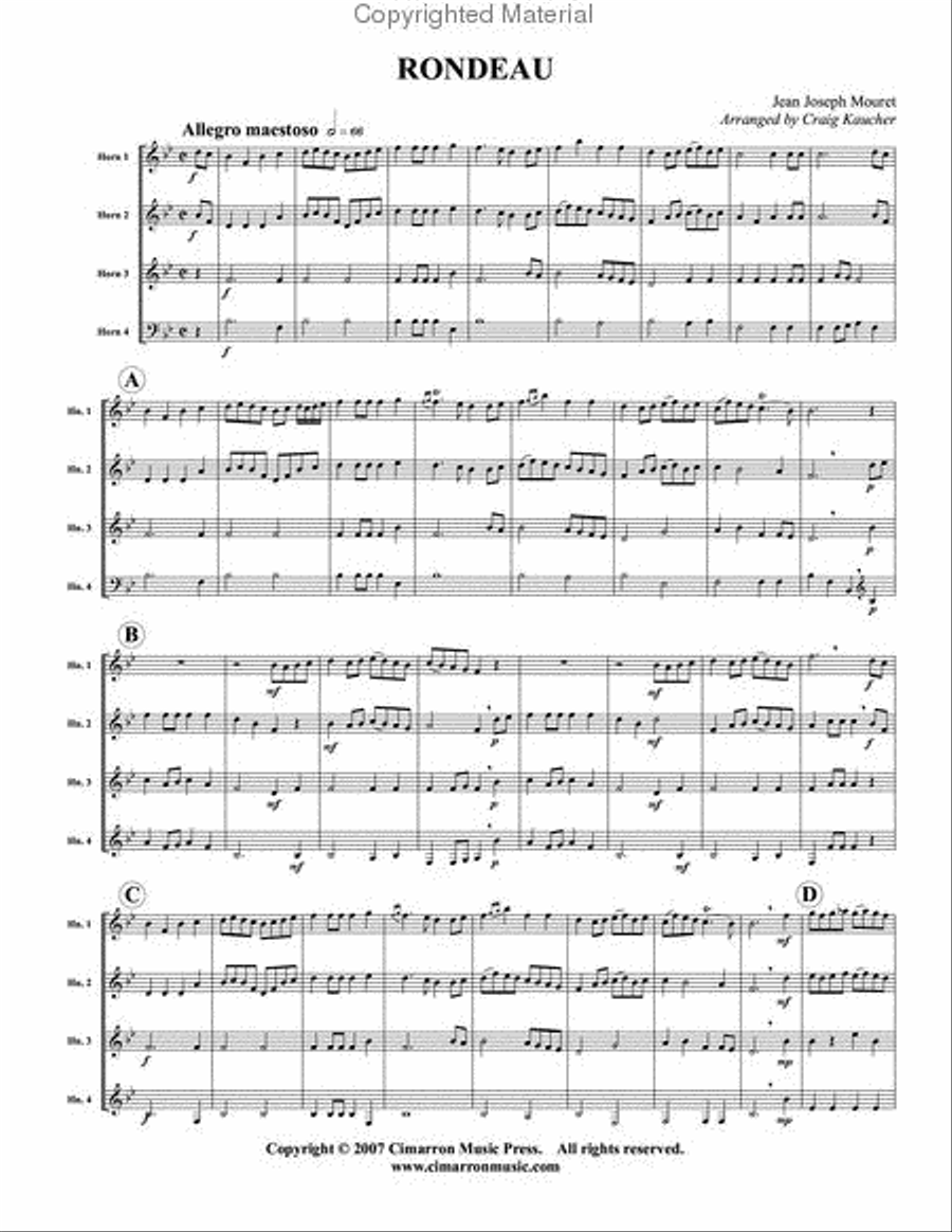 Rondeau Horn scores gallery preview page 2