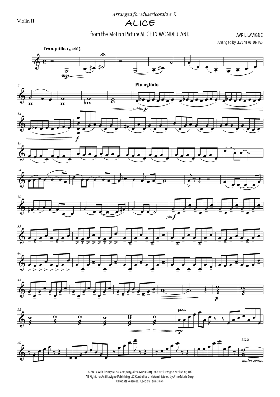 Alice String Quartet scores gallery preview page 3