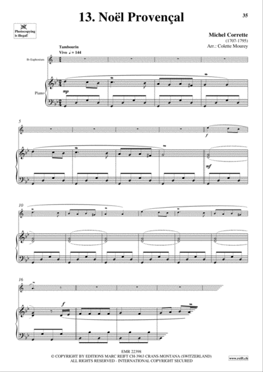 20 Greatest Christmas Hits Euphonium scores gallery preview page 15
