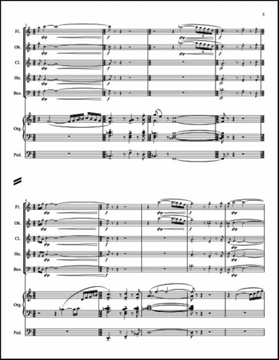 Initial Memories Initial Memories Woodwind Ensemble scores gallery preview page 4
