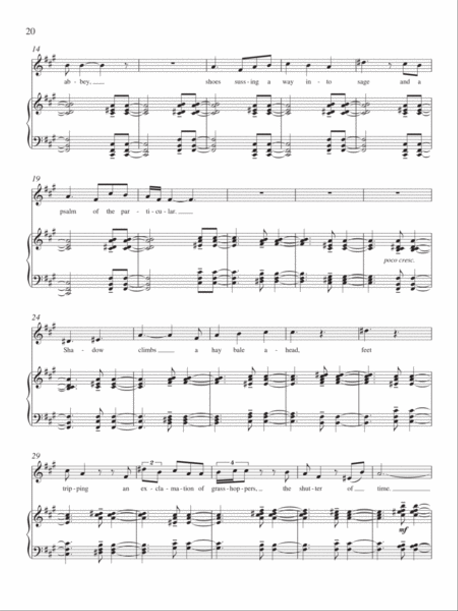 Daybreak Soprano Voice scores gallery preview page 3