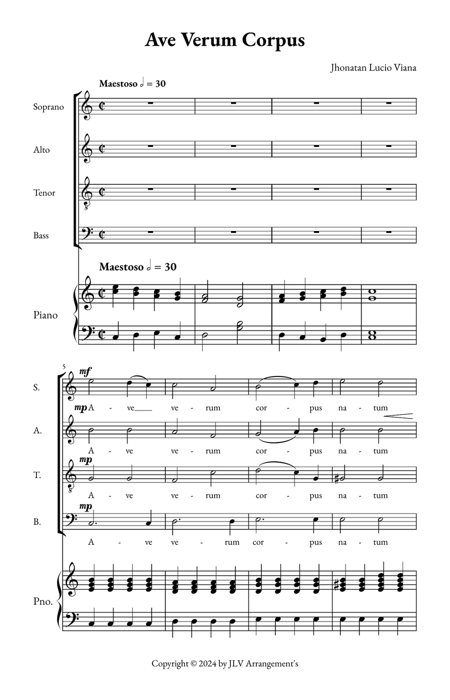 Ave Verum Corpus