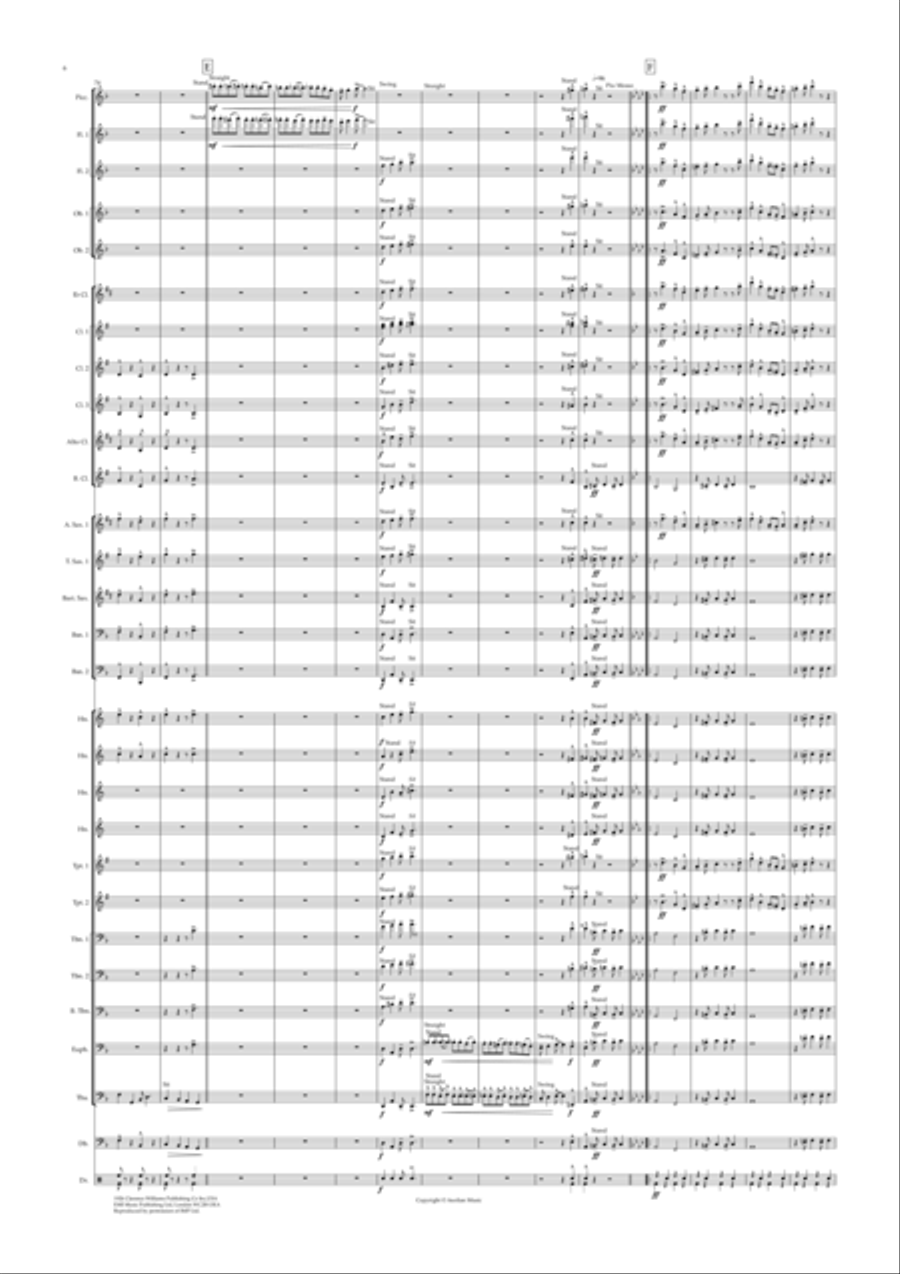 I’ve Found A New Baby For Wind Band Concert Band scores gallery preview page 6