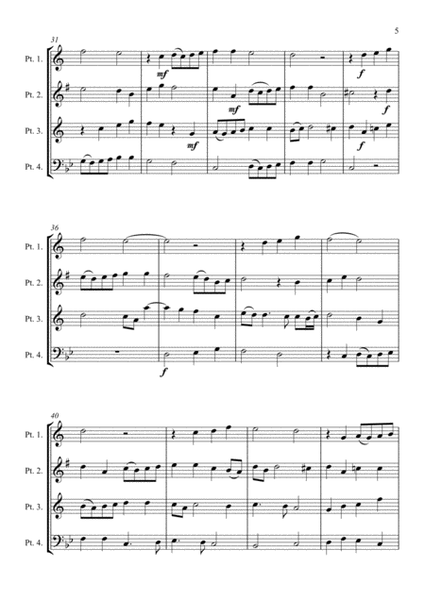 Quia Vidisti Me, Thoma? - Cantiones Sacrae (Brass quartet) image number null