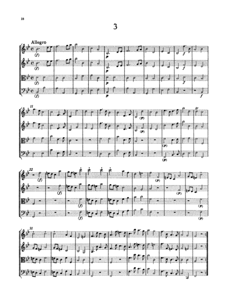 Three Mannheimer Sinfonien (G,A,B) for Strings