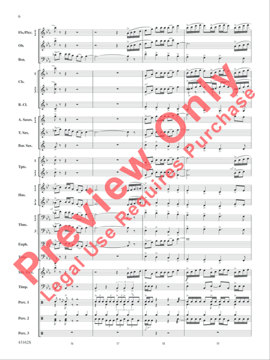 Appalachian Dreams Concert Band scores gallery preview page 7