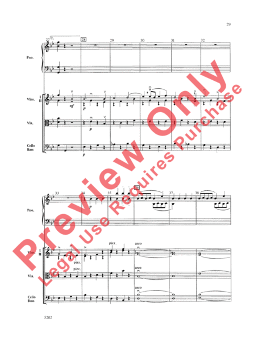 Carnival of the Animals Carnival of the Animals String Orchestra scores gallery preview page 30