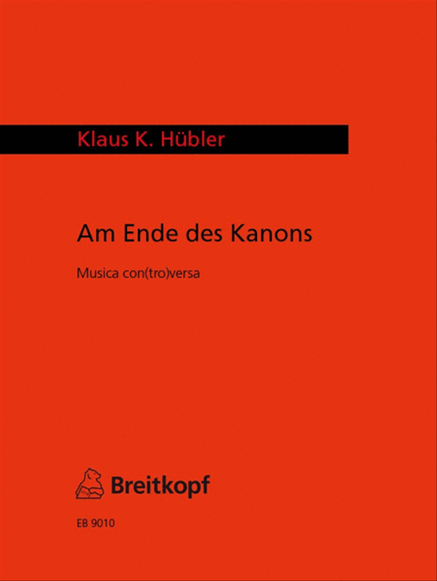 Am Ende des Kanons Trombone - Sheet Music