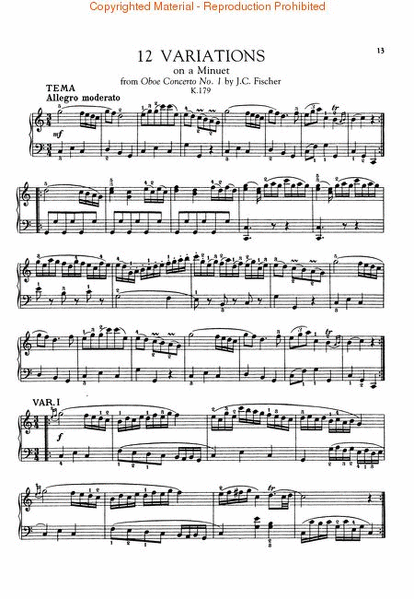 Piano Variations (Complete)