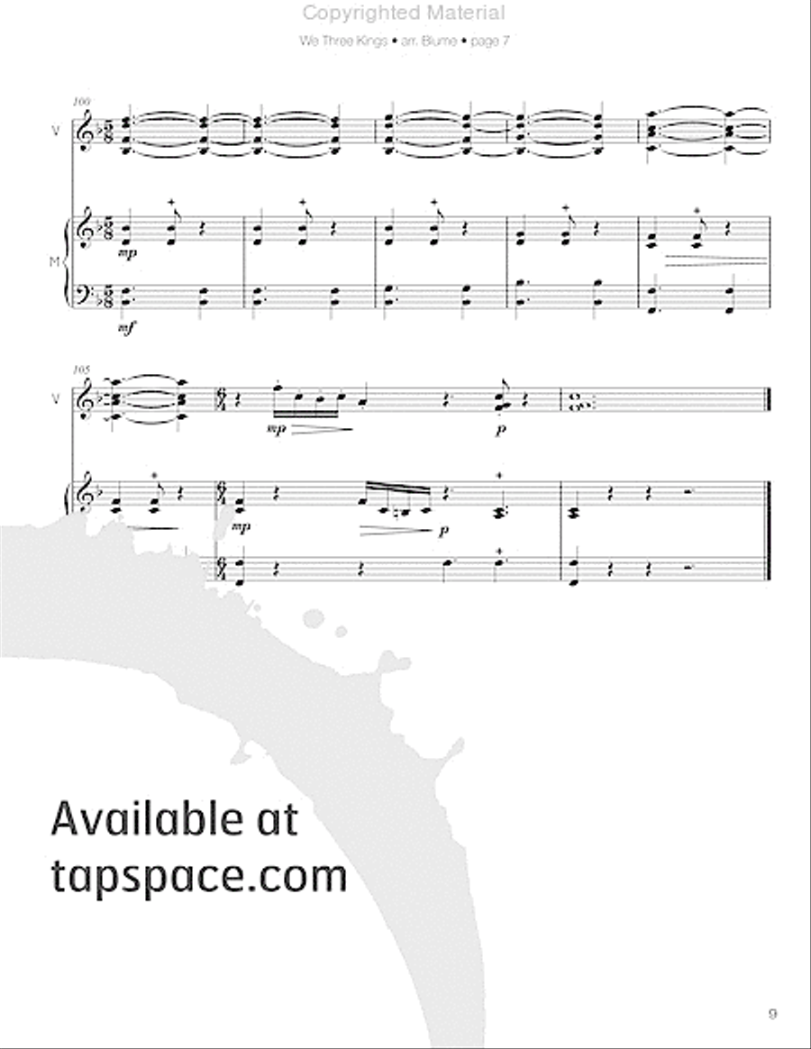 Winterludes for Two Winterludes for Two Marimba scores gallery preview page 12