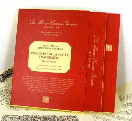 Pieces pour la flute traversiere - Premier livre (1708-1715)