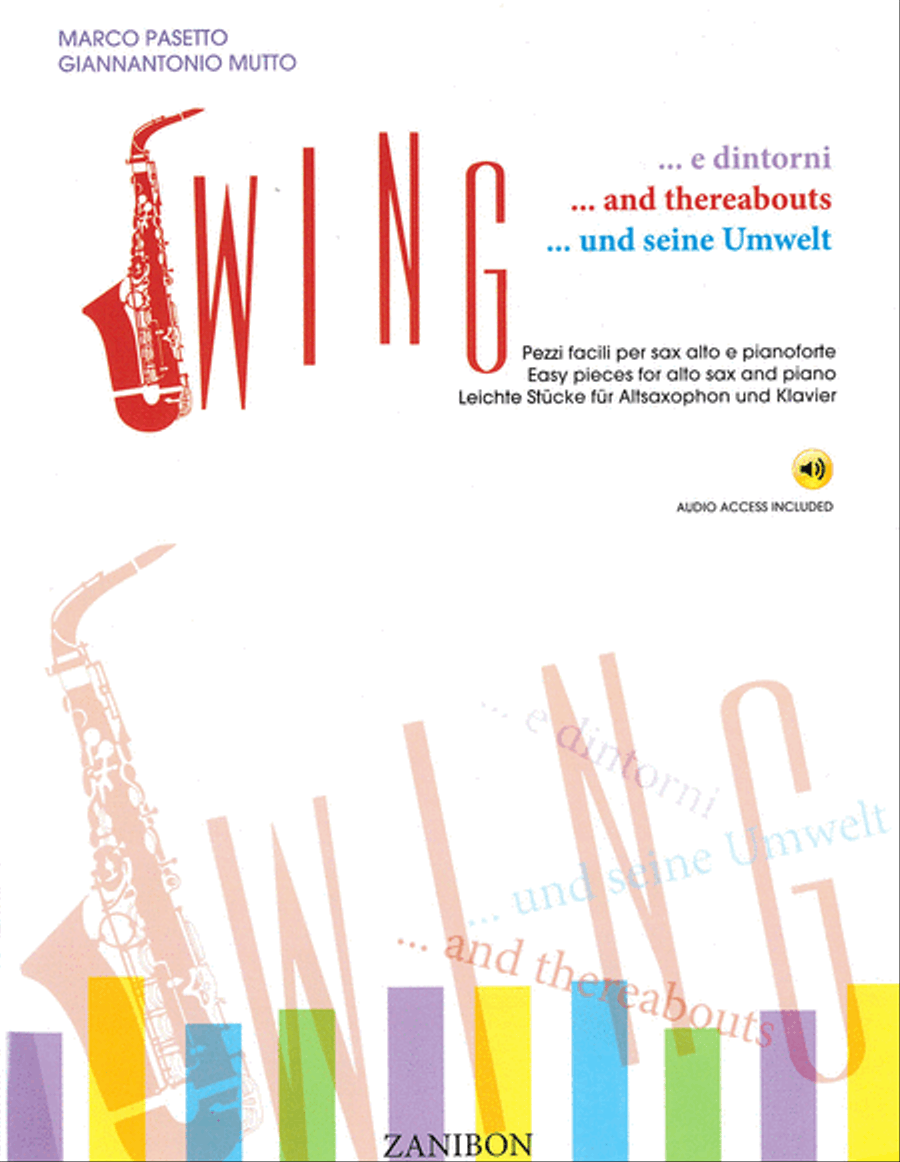 Swing e Dintorni Alto Saxophone scores gallery preview page 1