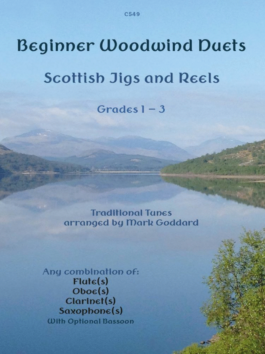 Scottish Jigs and Reels for Beginner Woodwind Duet