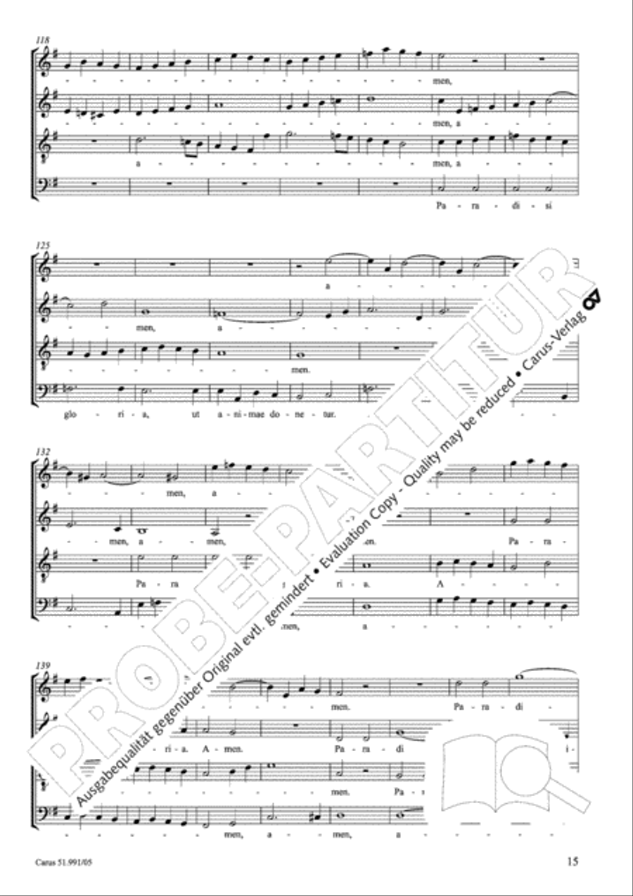 Stabat mater 4-Part scores gallery preview page 16