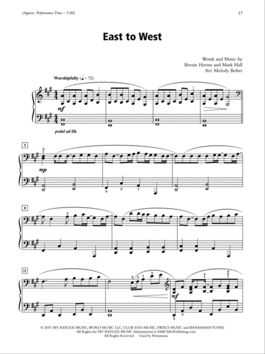 Contemporary Christian Hits Piano Solo scores gallery preview page 3