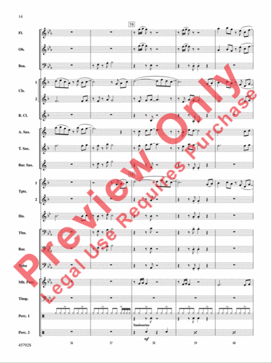 First Sun First Sun Concert Band scores gallery preview page 15