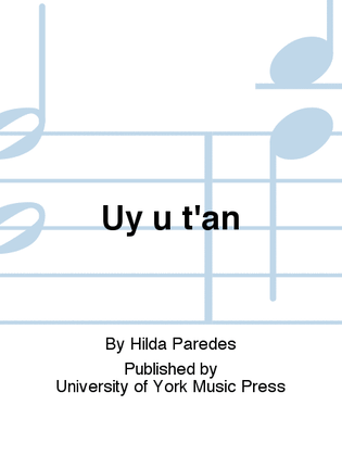 Book cover for Uy u t'an