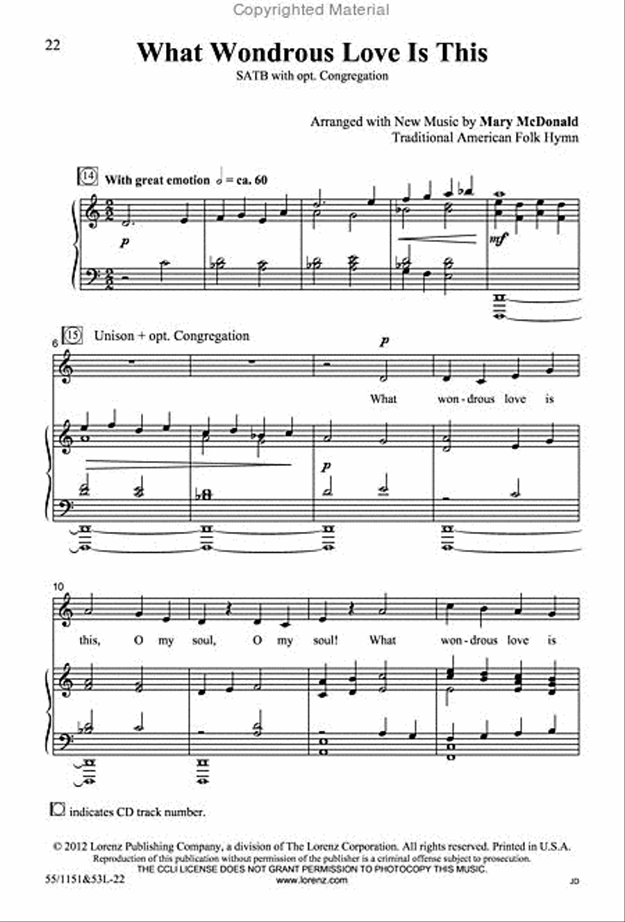 The Way of the Cross Leads Home 4-Part scores gallery preview page 7