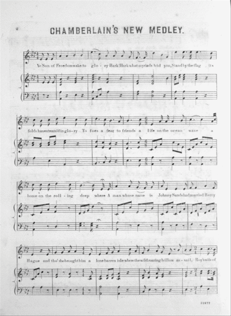 Chamberlain's New Medley Voice scores gallery preview page 2