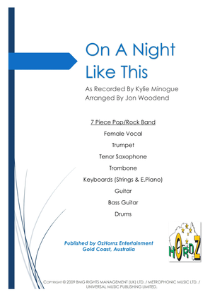 Book cover for On A Night Like This