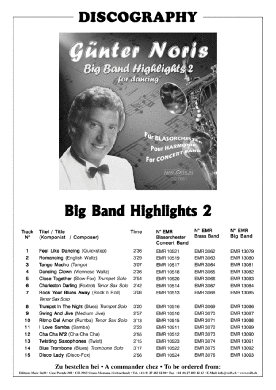 Disco Lady 4-Part scores gallery preview page 3