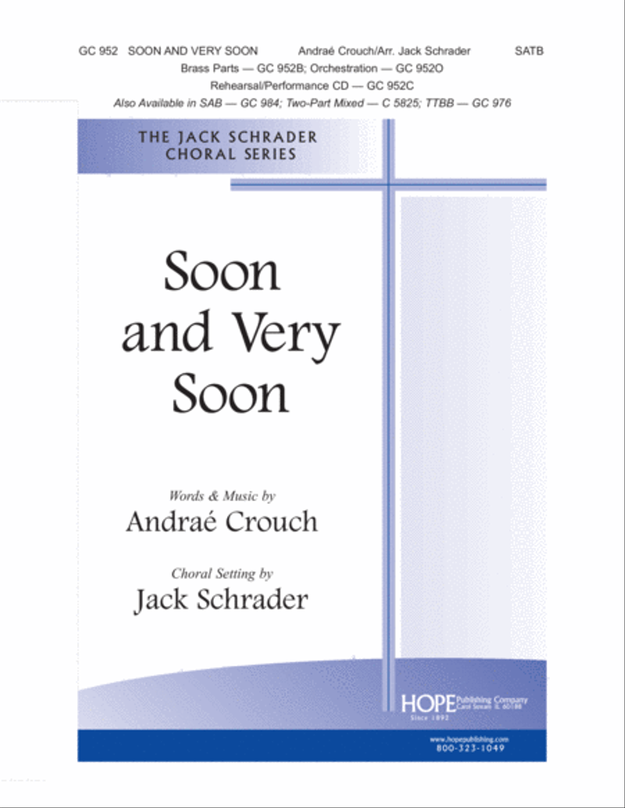 Soon and Very Soon Choir scores gallery preview page 1